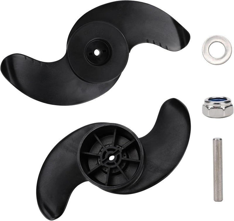 bumxca MKP-32 Trolling Motor Propeller Compatible with Minn Kota Trolling Motor Weedless Wedge 2 Prop, Weedless Wedge Prop Fits 3-5/8" Motor Diameters Trolling Motors, OE Replace# 2091160 1865017 (1pc) - Image 1